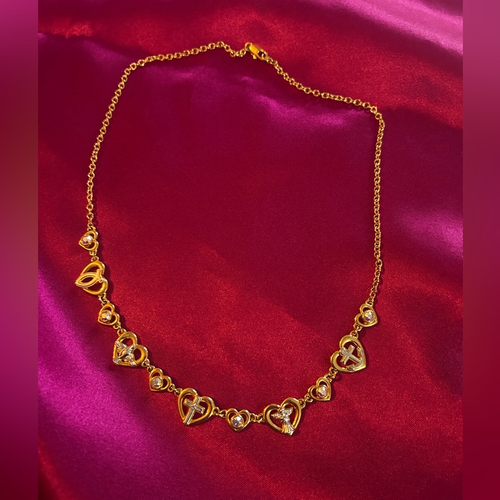 Christian Symbols Necklace.